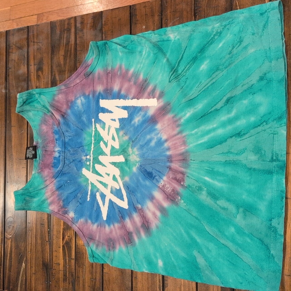 Stussy Tie Dye Tank Top - Picture 2 of 8